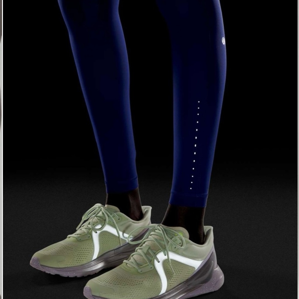 NWT Lululemon Swift Speed High Rise Tights Pockets Leggings Psychic Blue HTF 16 - Picture 15 of 16
